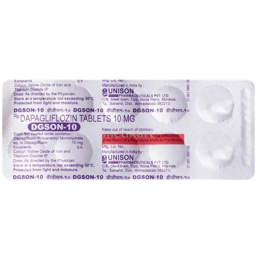 dgson 10mg tablet 10's